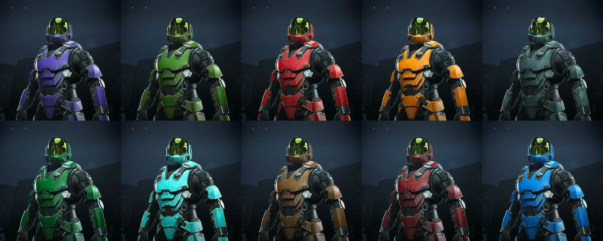 Halo Infinite Armure SPI Mirage Couleurs